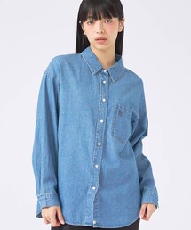 【SOMETHING/サムシング】BIG DENIM SHIRT/デニムシャツ/オーバーサイズ/定番【WEB限定】