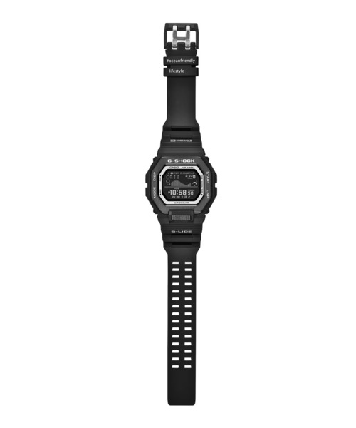 G-SHOCK(ジーショック)の「G-SHOCK/ジーショック 腕時計 G-LIDE "SURFRIDER FOUNDATION JAPAN コラボレーションモデル" GBX-100SFJ-1JR(デジタル腕時計・メンズ・ブラック・FREE)」の7枚目の写真