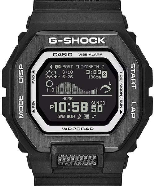 G-SHOCK(ジーショック)の「G-SHOCK/ジーショック 腕時計 G-LIDE "SURFRIDER FOUNDATION JAPAN コラボレーションモデル" GBX-100SFJ-1JR(デジタル腕時計・メンズ・ブラック・FREE)」の8枚目の写真