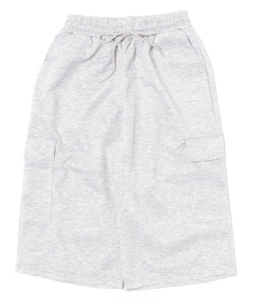 LAMPOON(ランプーン)の「スエットカーゴハーフパンツ(カーゴパンツ・レディース・グレー/ブラック・SMALL/MEDIUM/LARGE)」の11枚目の写真