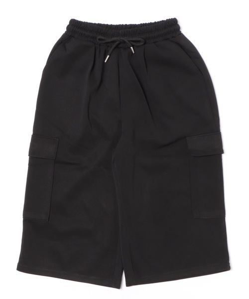 LAMPOON(ランプーン)の「スエットカーゴハーフパンツ(カーゴパンツ・レディース・グレー/ブラック・SMALL/MEDIUM/LARGE)」の12枚目の写真