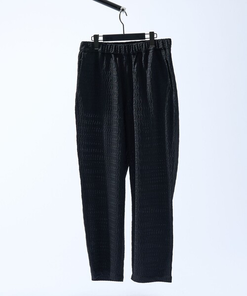 ABAHOUSE(アバハウス)の「【セットアップ対応】ジオメトリックジャカード リラックスパンツ / イージーパンツ(その他パンツ・メンズ・ブラウン/ブラック・48/46)」の1枚目の写真