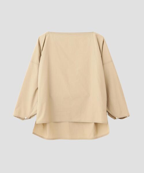 YLEVE(イレーヴ)の「YLEVE / FINX COTTON WEATHER PULL OVER SHIRT(シャツ/ブラウス・レディース・ホワイト/ブラック/カーキ・1)」の3枚目の写真