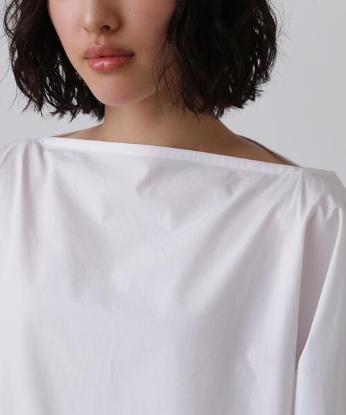 YLEVE(イレーヴ)の「YLEVE / FINX COTTON WEATHER PULL OVER SHIRT(シャツ/ブラウス・レディース・ホワイト/ブラック/カーキ・1)」の7枚目の写真