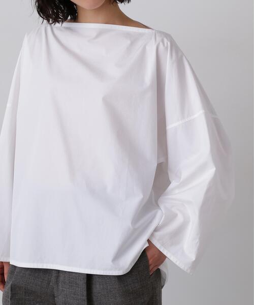 YLEVE(イレーヴ)の「YLEVE / FINX COTTON WEATHER PULL OVER SHIRT(シャツ/ブラウス・レディース・ホワイト/ブラック/カーキ・1)」の8枚目の写真