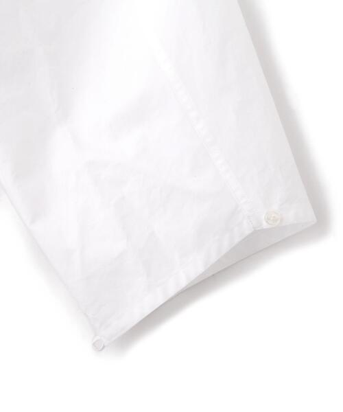 YLEVE(イレーヴ)の「YLEVE / FINX COTTON WEATHER PULL OVER SHIRT(シャツ/ブラウス・レディース・ホワイト/ブラック/カーキ・1)」の16枚目の写真