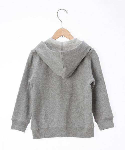 coen（コーエン）の「【coen kids】ミニ裏毛ジップパーカー(100～150cm)（パーカー・キッズ・ネイビー/グレー・140/110/150/100/130/120）」の6枚目の写真