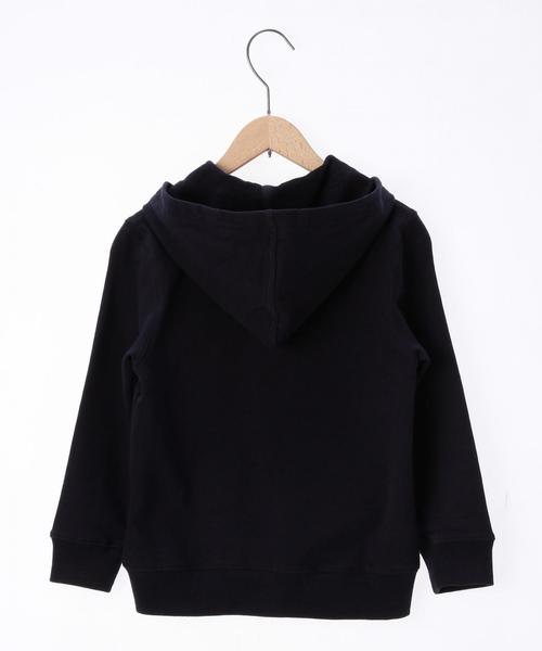 coen（コーエン）の「【coen kids】ミニ裏毛ジップパーカー(100～150cm)（パーカー・キッズ・ネイビー/グレー・140/110/150/100/130/120）」の4枚目の写真