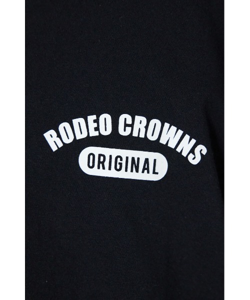 RODEO CROWNS WIDE BOWL(ロデオクラウンズワイドボウル)の「ARTフラワーTシャツ(Tシャツ/カットソー・メンズ・ブラック/ダークブルー/ホワイト・LARGE/MEDIUM)」の5枚目の写真