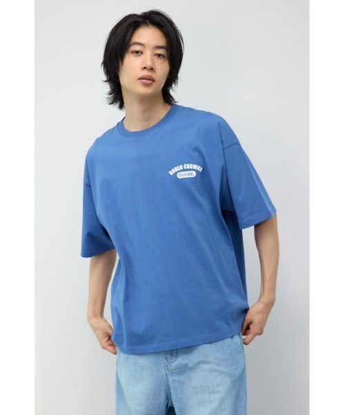 RODEO CROWNS WIDE BOWL(ロデオクラウンズワイドボウル)の「ARTフラワーTシャツ(Tシャツ/カットソー・メンズ・ブラック/ダークブルー/ホワイト・LARGE/MEDIUM)」の19枚目の写真
