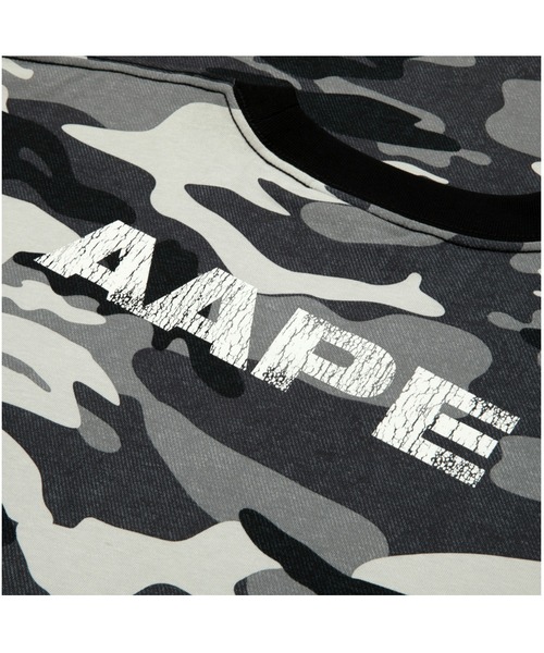 AAPE BY A BATHING APE（エーエイプバイアベイシングエイプ）の「AAPE TEE(Camouflage)（Tシャツ/カットソー・メンズ・ベージュ系その他/グレー系その他・LARGE/MEDIUM/SMALL/X-LARGE）」の8枚目の写真