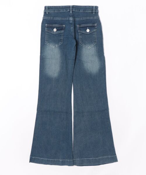 REBALANCE（リバランス）の「フレアデニムパンツ（デニムパンツ・レディース・A・LARGE/MEDIUM/SMALL）」の2枚目の写真