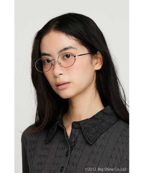 SLY(スライ)の「【noeyedia】METAL EYEWEAR ノーアイディアメタルアイウェア 秋服 冬服(メガネ・レディース・ゴールド/シルバー・FREE)」の7枚目の写真