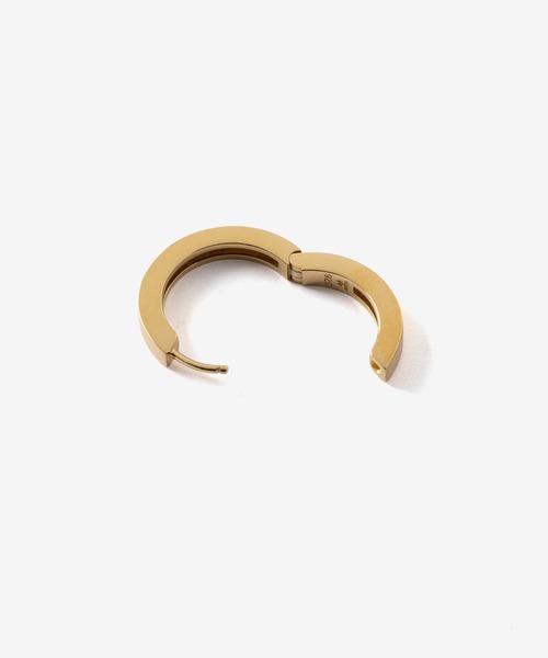 TOM WOOD(トムウッド)の「【TOM WOOD / トムウッド】Beck Hoops Medium Gold / ベック フープ ピアス ミディアム ゴールド(ピアス(両耳用)・レディース・ゴールド・FREE)」の5枚目の写真