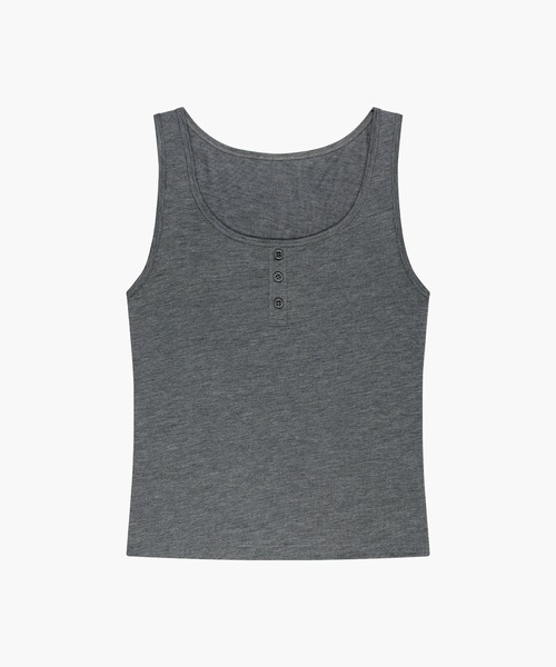 MARITHE + FRANCOIS GIRBAUD(マリテフランソワジルボー)の「W LAYERED SLEEVELESS(Tシャツ/カットソー・レディース・ヘザーグレー/Black/ラベンダー・MEDIUM/SMALL)」の10枚目の写真
