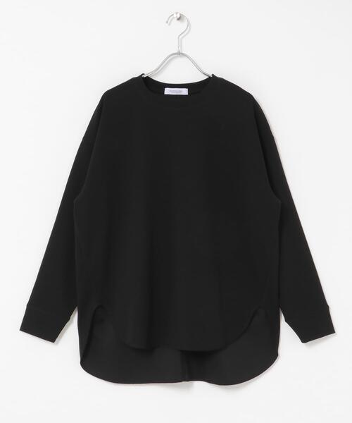 URBAN RESEARCH Sonny Label(アーバンリサーチサニーレーベル)の「カットジョーゼットプルオーバー(Tシャツ/カットソー・レディース・オフホワイト/グレー系その他/ブラック・FREE)」の20枚目の写真