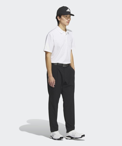 adidas(アディダス)の「アディゼロ ハイブリッド 半袖ポロシャツ【adidas Golf/アディダスゴルフ】(ポロシャツ・メンズ・ホワイト・SMALL/MEDIUM/LARGE/X-LARGE/XX-LARGE)」の5枚目の写真