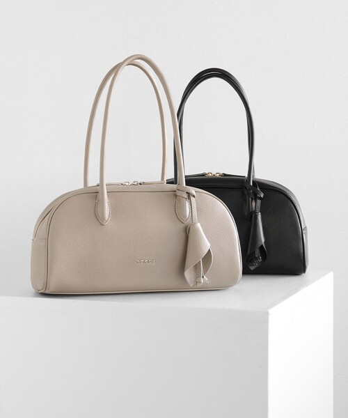 TOCCA(トッカ)の「BUD OF LILY SLIM BOSTON BAG ボストンバッグ(ボストンバッグ・レディース・ブラック系・F)」の7枚目の写真