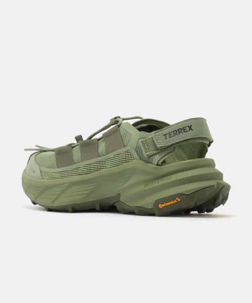 adidas（アディダス）の「adidas TERREX TERREX FREEHIKER SL SANDALS KK5042（サンダル・メンズ・カーキ・23.5cm/24cm/24.5cm/26.5cm/27.5cm/28cm/27cm/26cm/23cm）」の3枚目の写真