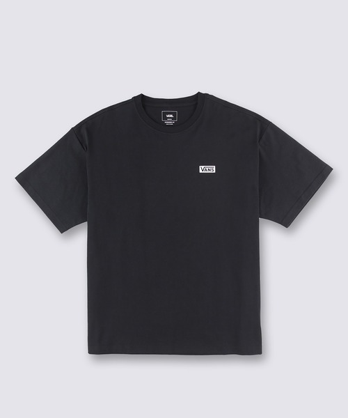 VANS（バンズ）の「ロゴグラフィック Tシャツ / GRADIENT LOGO SS TEE Black VN000NMCBLK1（Tシャツ/カットソー・メンズ・ブラック・MEDIUM）」の2枚目の写真