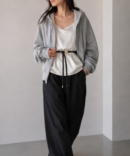 gray ショート丈ver.
モデル身長：157cm