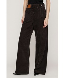 SLY | BACK TO FRONT CORDUROY PT バックトゥフロントコーデュロイパンツ 秋服(スラックス)