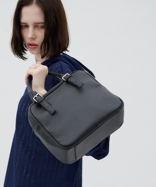 CIAOPANIC TYPY(チャオパニックティピー)の「:【ZOZO限定】アソート素材ベルトデザインボストンBAG(ショルダーバッグ・レディース・グレー/ブラック/ブラウン・ONE SIZE)」の13枚目の写真