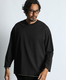 The DUFFER of ST.GEORGE | 【WEB限定アイテム】8oz HEAVY WEIGHT FOOTBALL 3/4 SLEEVE TEE:8オンス ヘビーウェイト 7分袖 リラックス フットボールTシャツ(Tシャツ/カットソー)