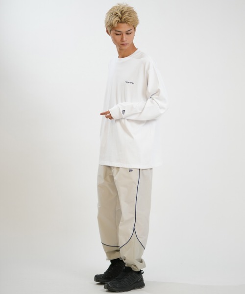 NEW ERA(ニューエラ)の「NEW ERA/ニューエラ 長袖 Tシャツ ロンT 15129358/15129359(Tシャツ/カットソー・メンズ・ブラック/ホワイト・L/M/XL/XXL)」の8枚目の写真
