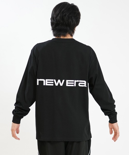 NEW ERA(ニューエラ)の「NEW ERA/ニューエラ 長袖 Tシャツ ロンT 15129358/15129359(Tシャツ/カットソー・メンズ・ブラック/ホワイト・L/M/XL/XXL)」の10枚目の写真