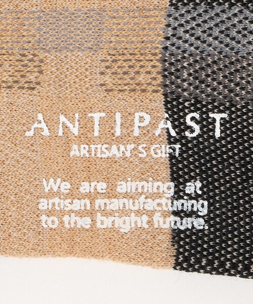 ANTIPAST(アンティパスト)の「<ANTIPAST> チェック ソックス(ソックス/靴下・メンズ・グレー系/ライトグレー/ワイン/ブラック・FREE)」の6枚目の写真