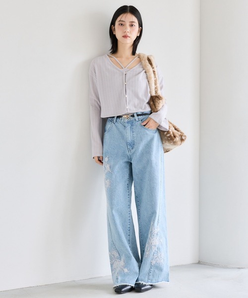mysty woman（ミスティウーマン）の「アニマルフェイクファーBAG　 999567（トートバッグ・レディース・ベージュ系その他2/ベージュ系その他/ブラウン系その他・FREE）」の4枚目の写真