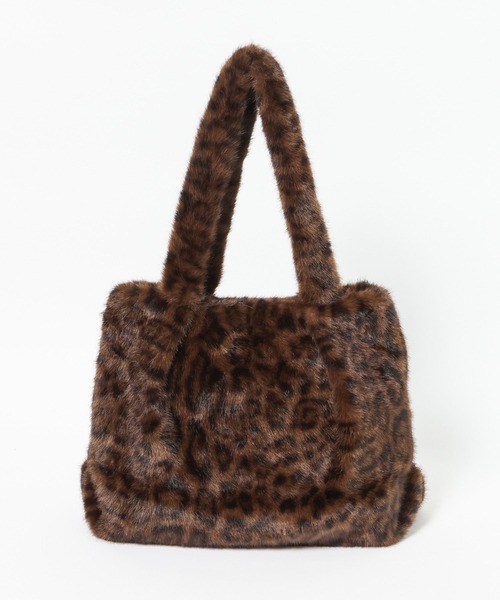 mysty woman（ミスティウーマン）の「アニマルフェイクファーBAG　 999567（トートバッグ・レディース・ベージュ系その他2/ベージュ系その他/ブラウン系その他・FREE）」の10枚目の写真