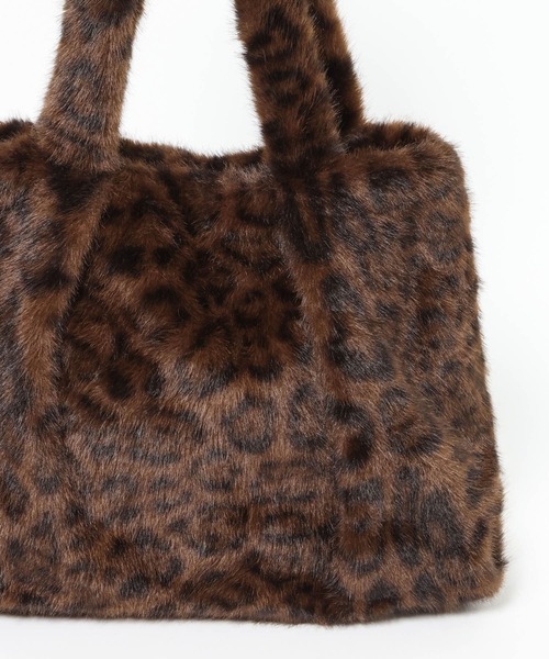 mysty woman（ミスティウーマン）の「アニマルフェイクファーBAG　 999567（トートバッグ・レディース・ベージュ系その他2/ベージュ系その他/ブラウン系その他・FREE）」の13枚目の写真