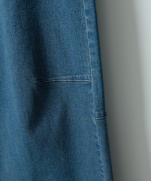 ABAHOUSE(アバハウス)の「【セットアップ対応】COVEROSS DENIM ワイドバギーパンツ / ストレッチ 抗菌防臭(デニムパンツ・メンズ・ブルー/ネイビー/インディゴブルー・44/46/48)」の7枚目の写真