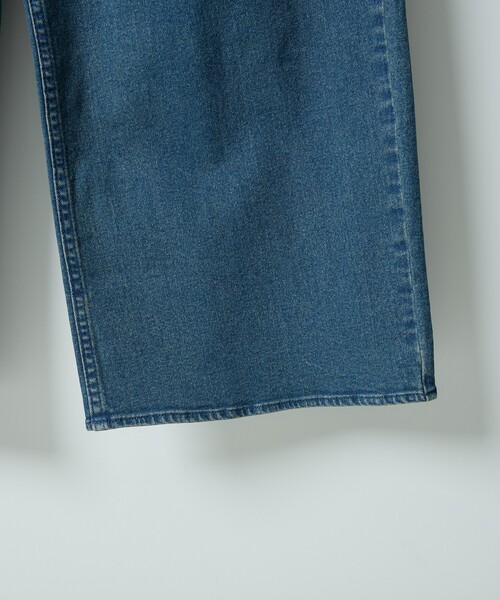 ABAHOUSE(アバハウス)の「【セットアップ対応】COVEROSS DENIM ワイドバギーパンツ / ストレッチ 抗菌防臭(デニムパンツ・メンズ・ブルー/ネイビー/インディゴブルー・44/46/48)」の8枚目の写真