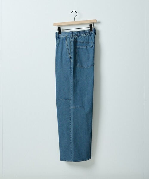 ABAHOUSE(アバハウス)の「【セットアップ対応】COVEROSS DENIM ワイドバギーパンツ / ストレッチ 抗菌防臭(デニムパンツ・メンズ・ブルー/ネイビー/インディゴブルー・44/46/48)」の9枚目の写真