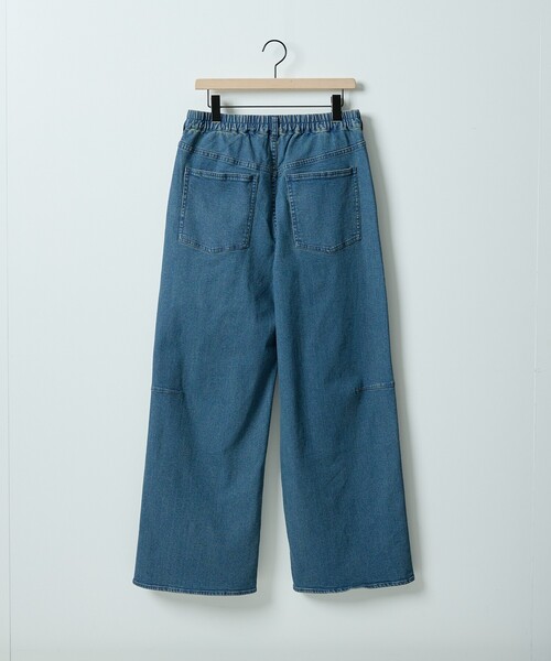 ABAHOUSE(アバハウス)の「【セットアップ対応】COVEROSS DENIM ワイドバギーパンツ / ストレッチ 抗菌防臭(デニムパンツ・メンズ・ブルー/ネイビー/インディゴブルー・44/46/48)」の11枚目の写真