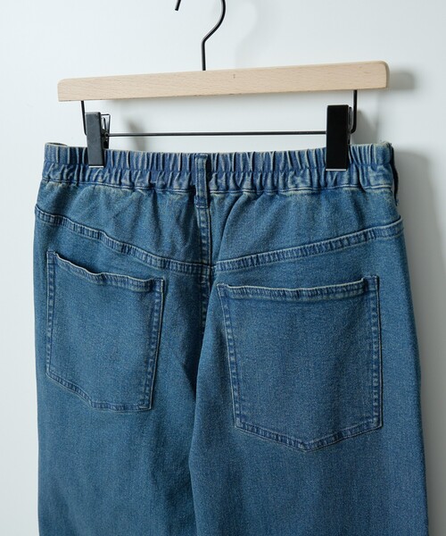 ABAHOUSE(アバハウス)の「【セットアップ対応】COVEROSS DENIM ワイドバギーパンツ / ストレッチ 抗菌防臭(デニムパンツ・メンズ・ブルー/ネイビー/インディゴブルー・44/46/48)」の12枚目の写真