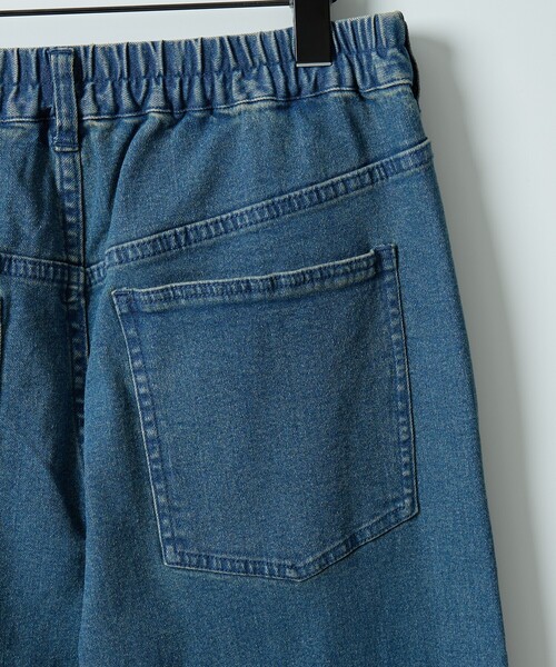 ABAHOUSE(アバハウス)の「【セットアップ対応】COVEROSS DENIM ワイドバギーパンツ / ストレッチ 抗菌防臭(デニムパンツ・メンズ・ブルー/ネイビー/インディゴブルー・44/46/48)」の13枚目の写真