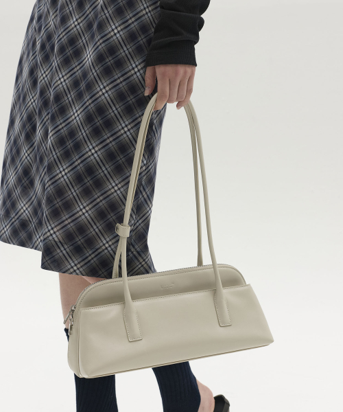 LCDC TM(エルシーディーシーティーエム)の「DOUBLE SHOULDER BAG (LIGHT BEIGE)(ショルダーバッグ・レディース・その他・OS)」の2枚目の写真