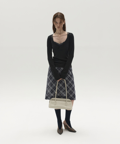 LCDC TM(エルシーディーシーティーエム)の「DOUBLE SHOULDER BAG (LIGHT BEIGE)(ショルダーバッグ・レディース・その他・OS)」の3枚目の写真
