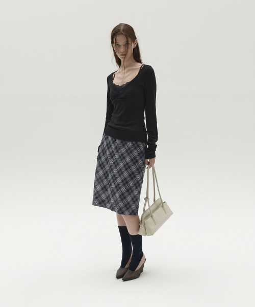LCDC TM(エルシーディーシーティーエム)の「DOUBLE SHOULDER BAG (LIGHT BEIGE)(ショルダーバッグ・レディース・その他・OS)」の4枚目の写真