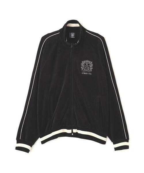 VELOUR TRACK JACKET / ベロア トラックジャケット / AVIREX