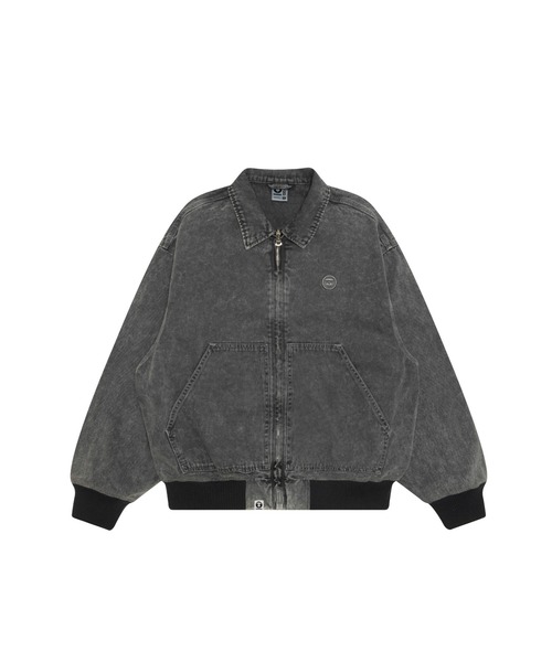 AAPE BY A BATHING APE(エーエイプバイアベイシングエイプ)の「AAPE NOW WORKER JACKET(ブルゾン・メンズ・グレー系その他5・LARGE)」の1枚目の写真