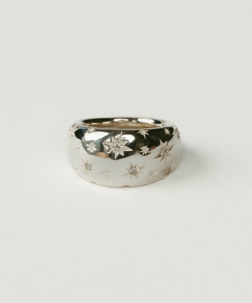 BRKUMO(ブラクモ)の「【BRKUMO/ブラクモ】star ring/スターリング(リング・レディース・シルバー/ゴールド・11号/13号)」の5枚目の写真