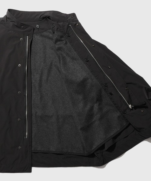 ADAM ET ROPE'(アダムエロペ)の「ブラックミリタリー M65 ショートモッズコート(その他アウター・メンズ・ブラック・L/M)」の6枚目の写真