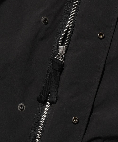 ADAM ET ROPE'(アダムエロペ)の「ブラックミリタリー M65 ショートモッズコート(その他アウター・メンズ・ブラック・L/M)」の9枚目の写真