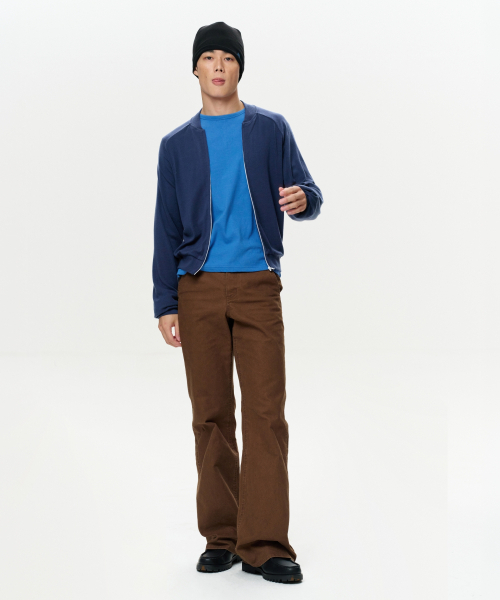 ERA(エラ)の「MEN ERA ヴィンテージコットン長袖Tシャツ - ブルー(Tシャツ/カットソー・メンズ・その他・MEDIUM/LARGE)」の7枚目の写真