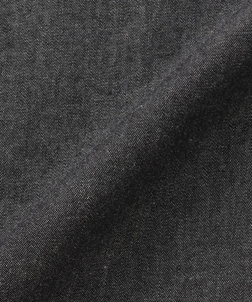 TOKYO SHIRTS（トウキョウシャツ）の「Pitta Re;) カジュアルシャツ デニム ワイドフィットシャツ 長袖 綿100% レディース（シャツ/ブラウス・レディース・ネイビー/ブラック・M/L）」の7枚目の写真